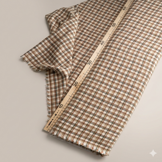 plaid cotton B-0390