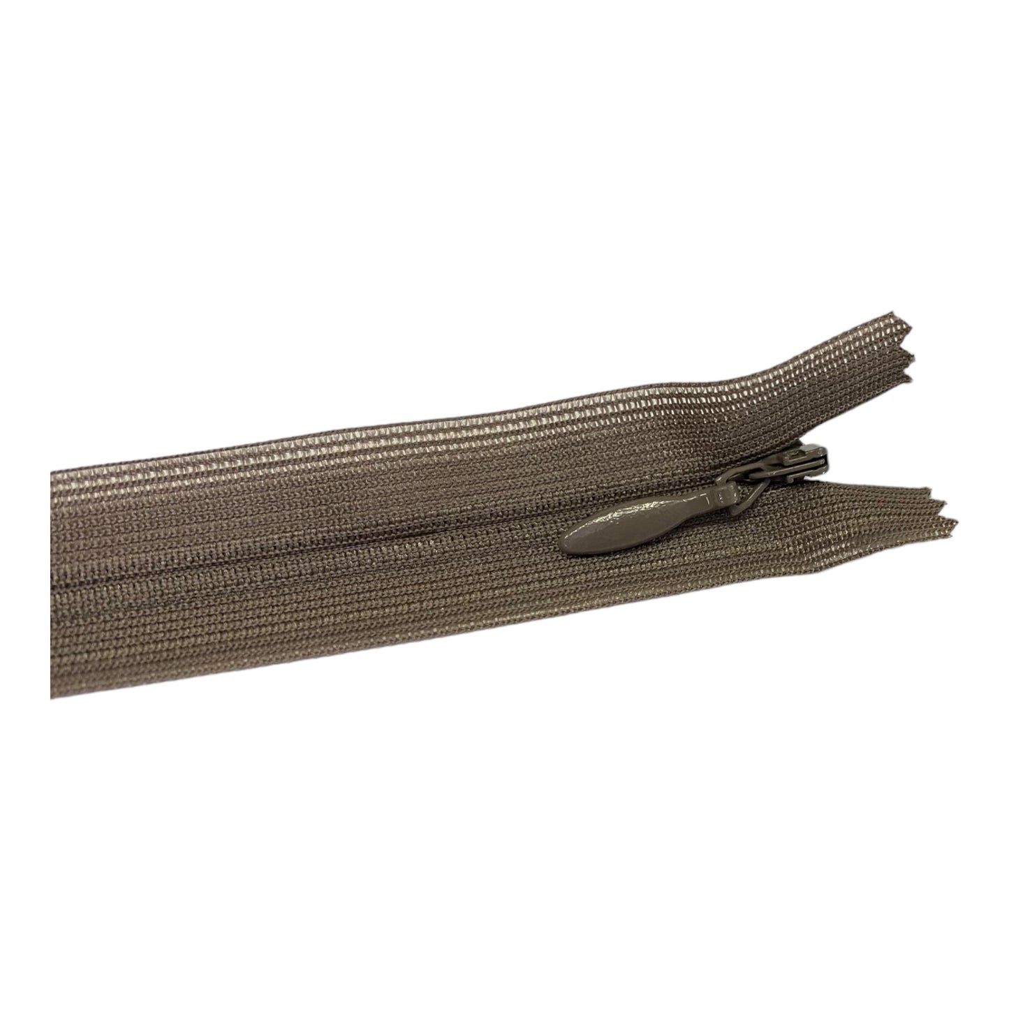 Nylon invisible zipper taupe 325
