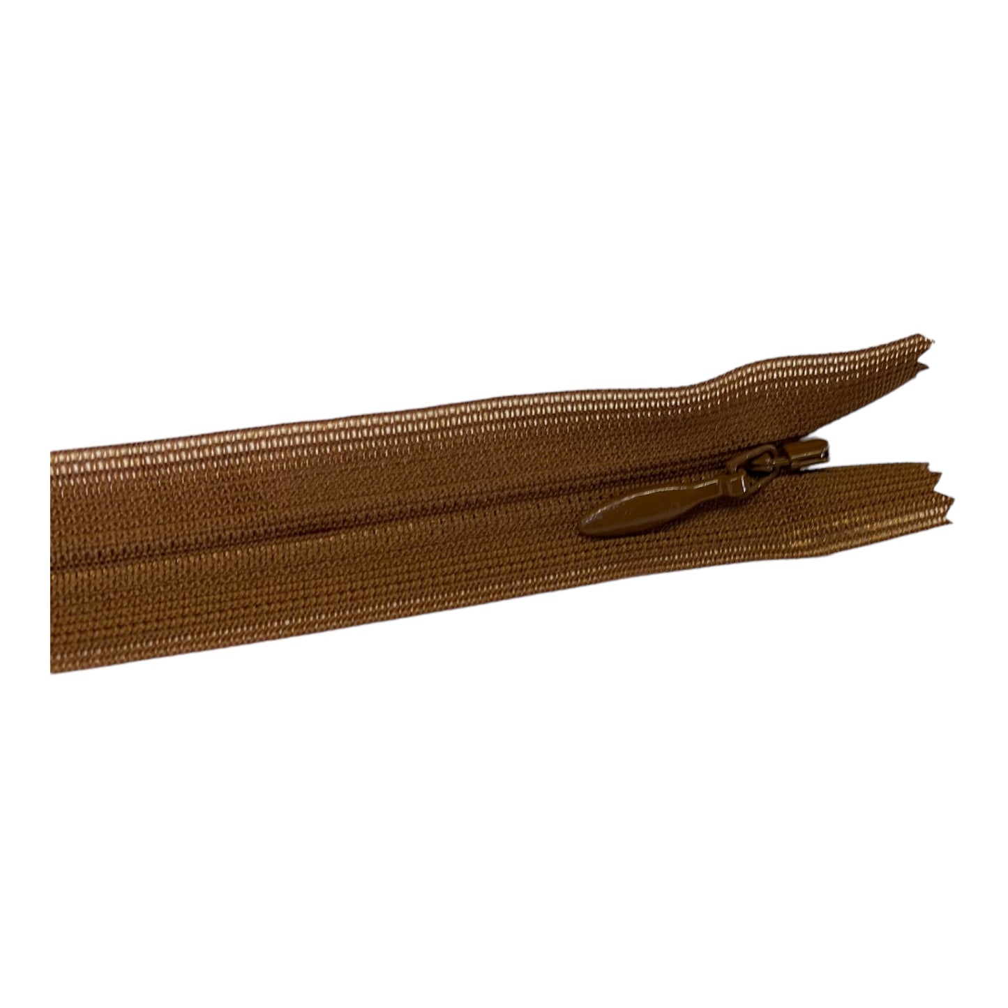 Nylon invisible zipper chataigne 859