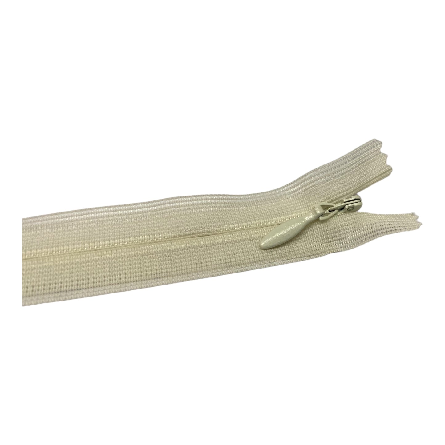 Nylon invisible zipper cream white 121