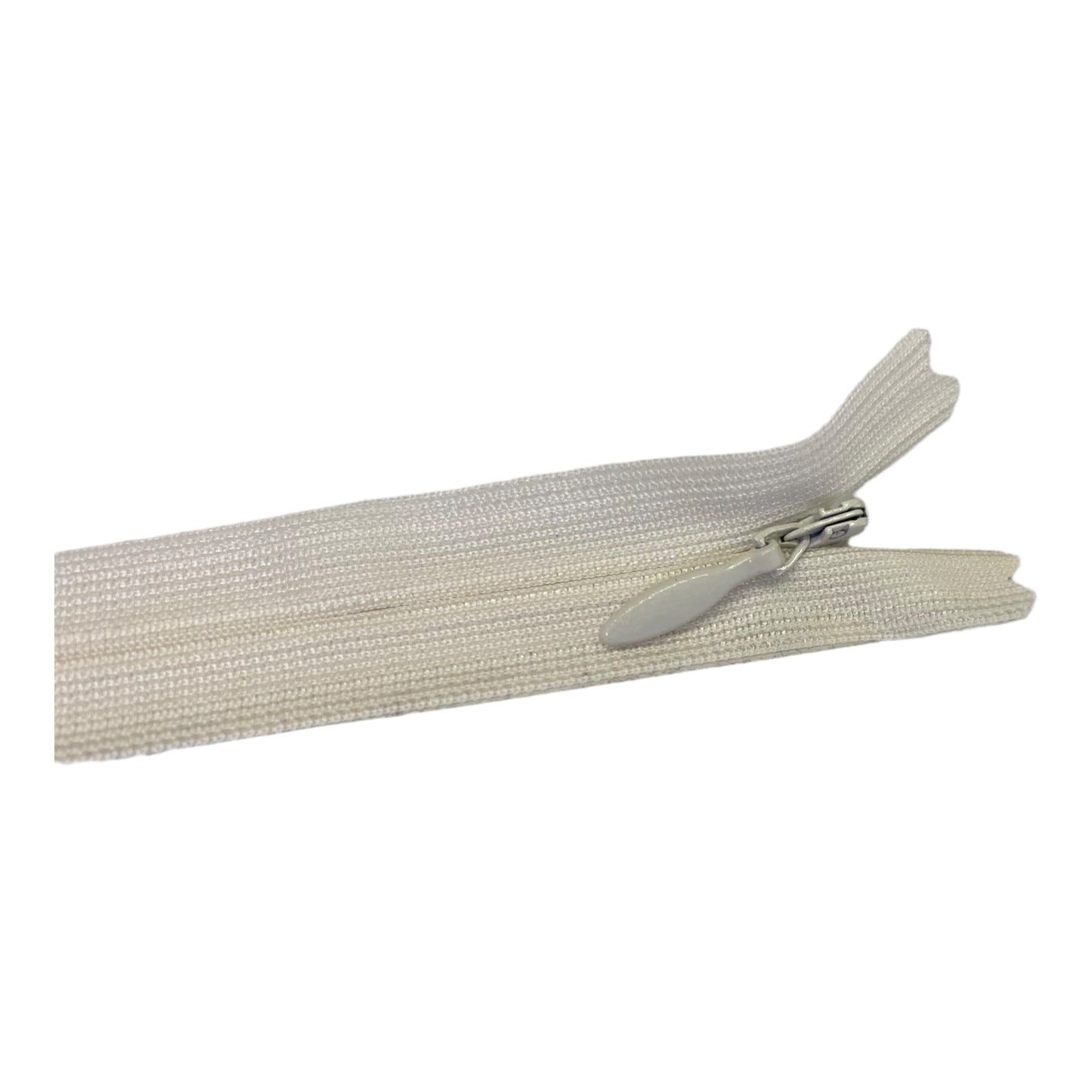 Nylon invisible zipper cream white 841