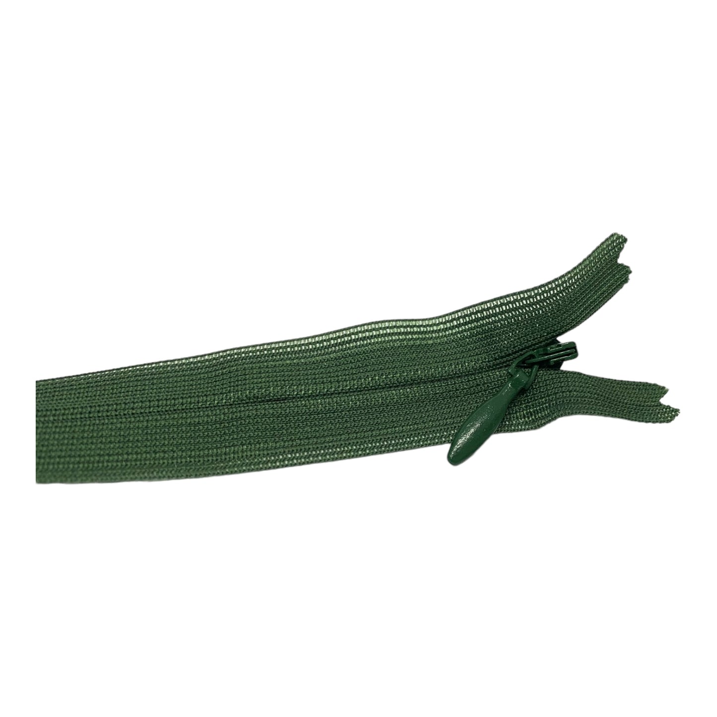 Nylon invisible zipper green 880