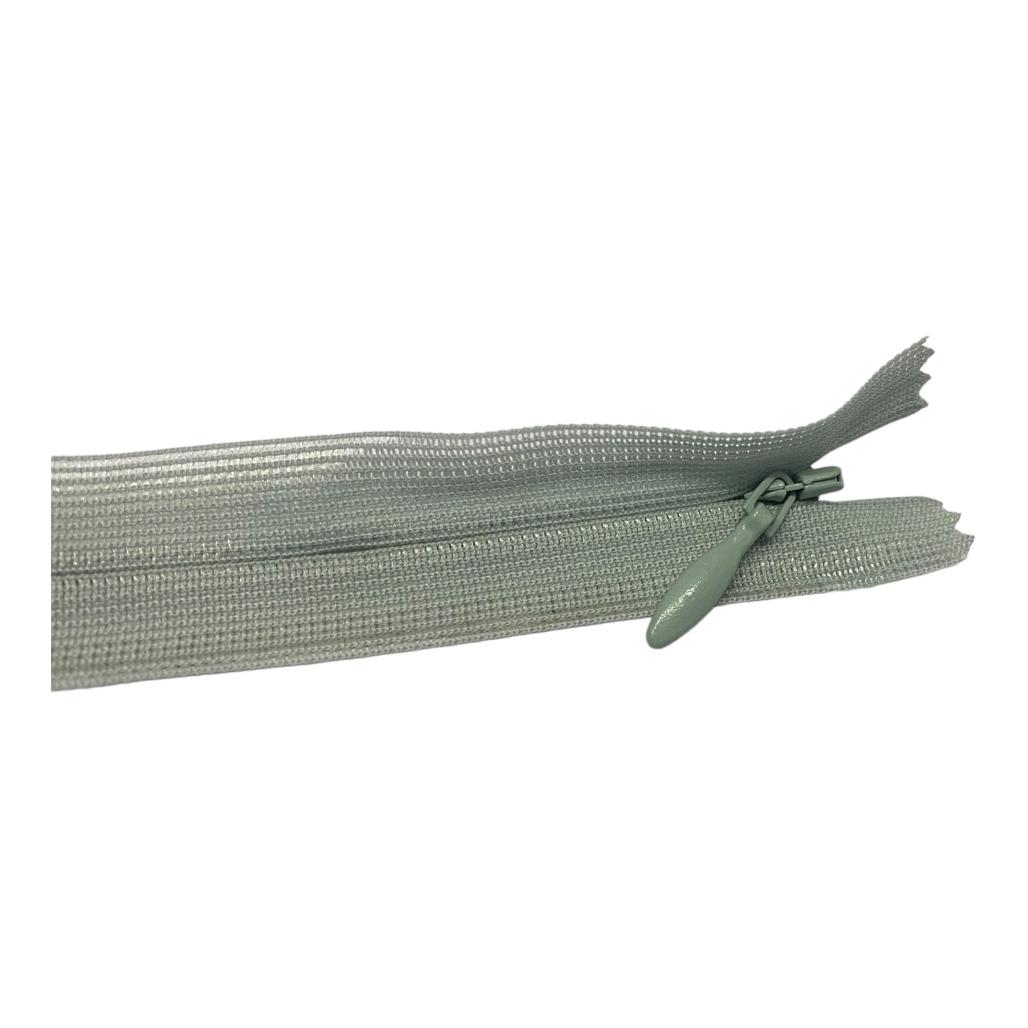 Nylon invisible zipper light sage green 821