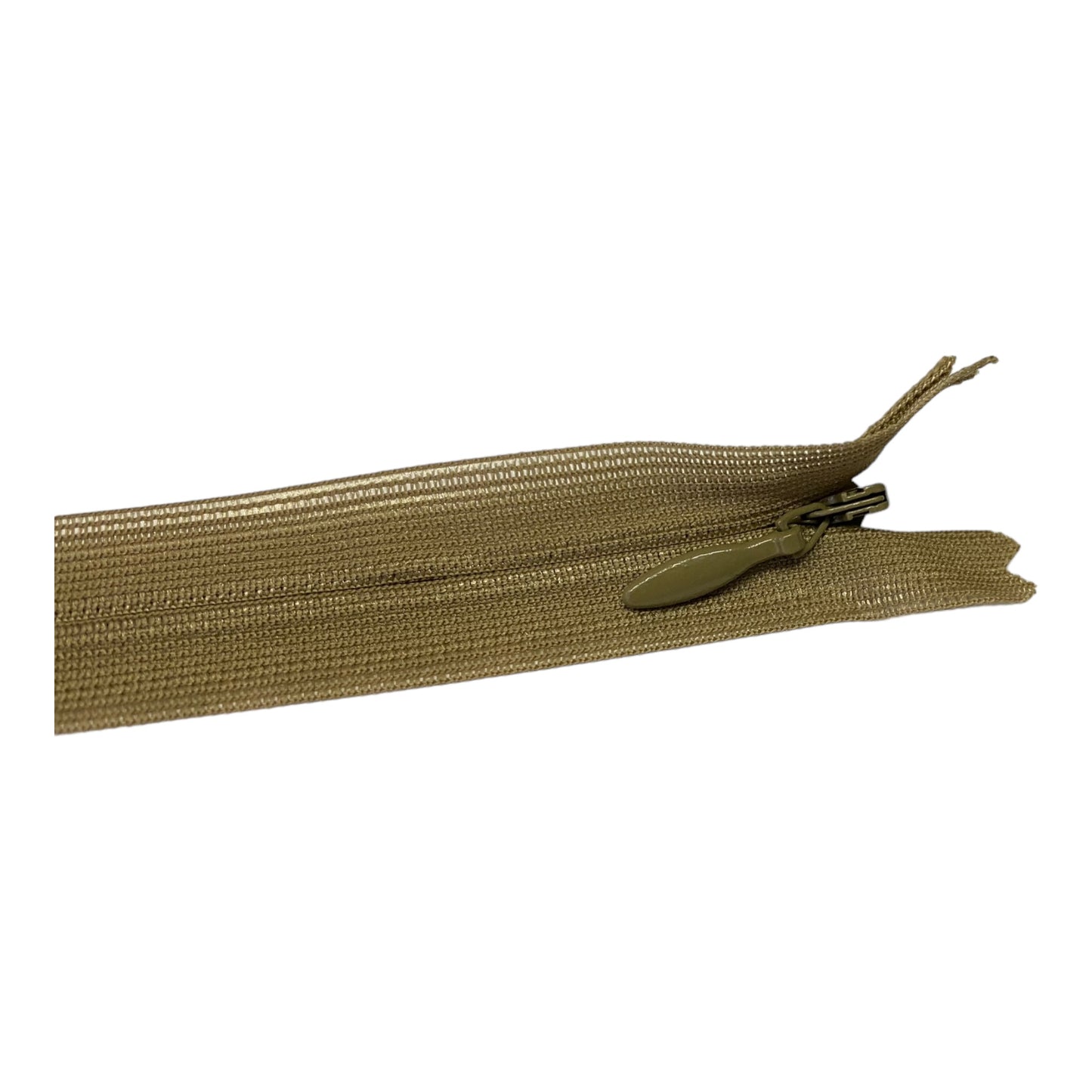 Nylon invisible zipper safari brown 896
