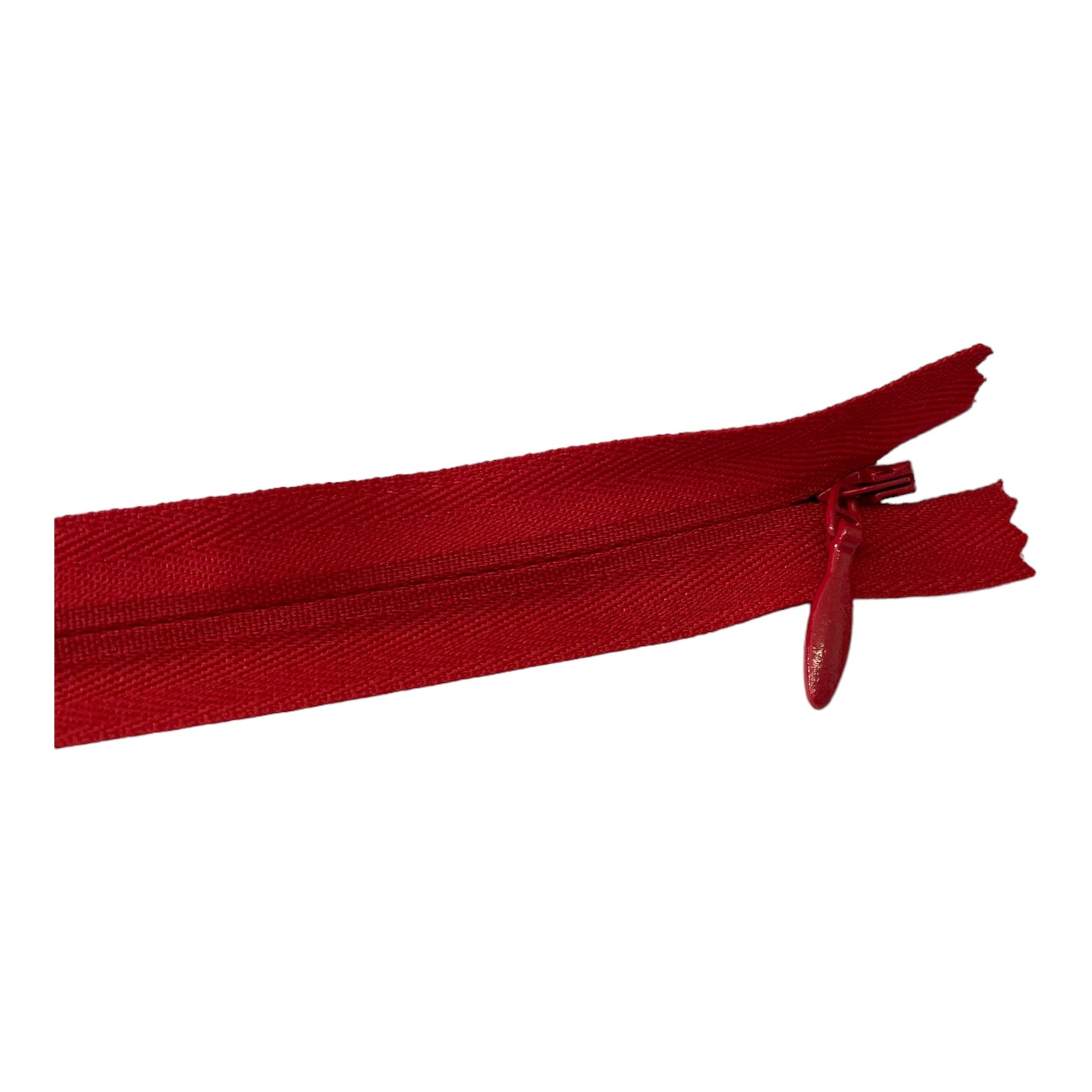 Strong invisible zipper dark red 519