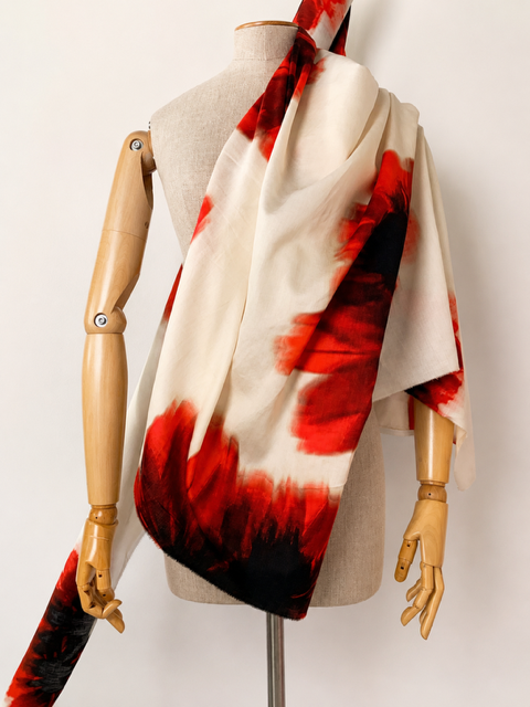 flowers printed cotton B-0399