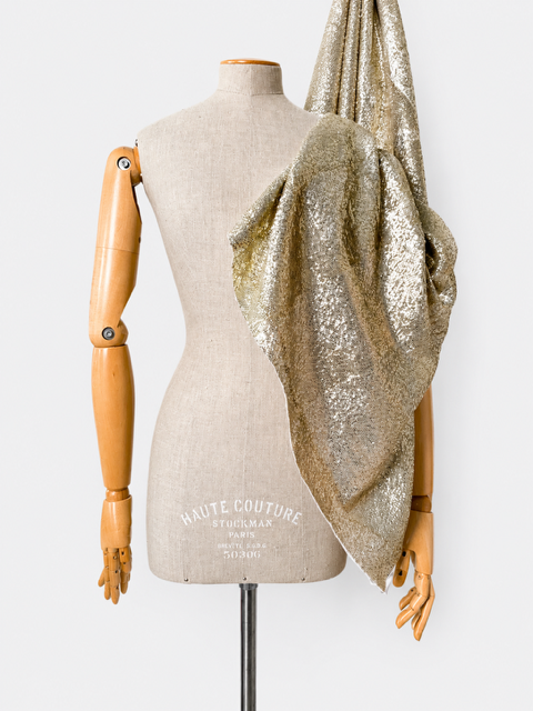 light gold micropaillettes jersey B-0398