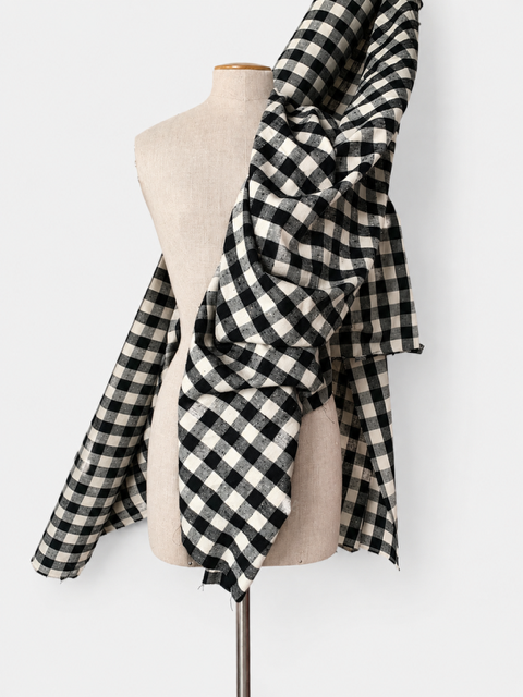 checked cotton B-0438