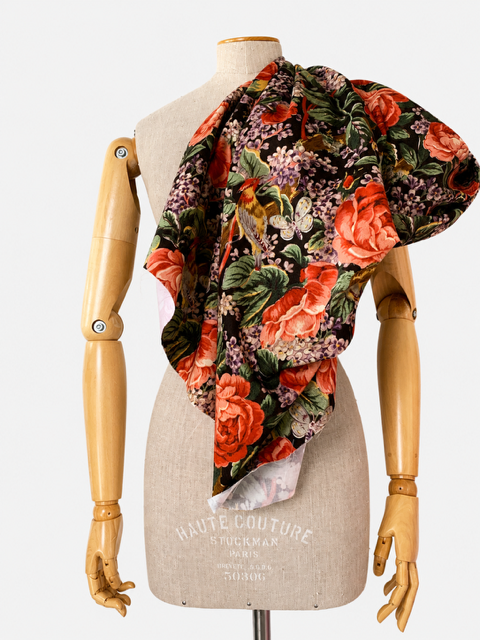 printed cotton fabric B-0436
