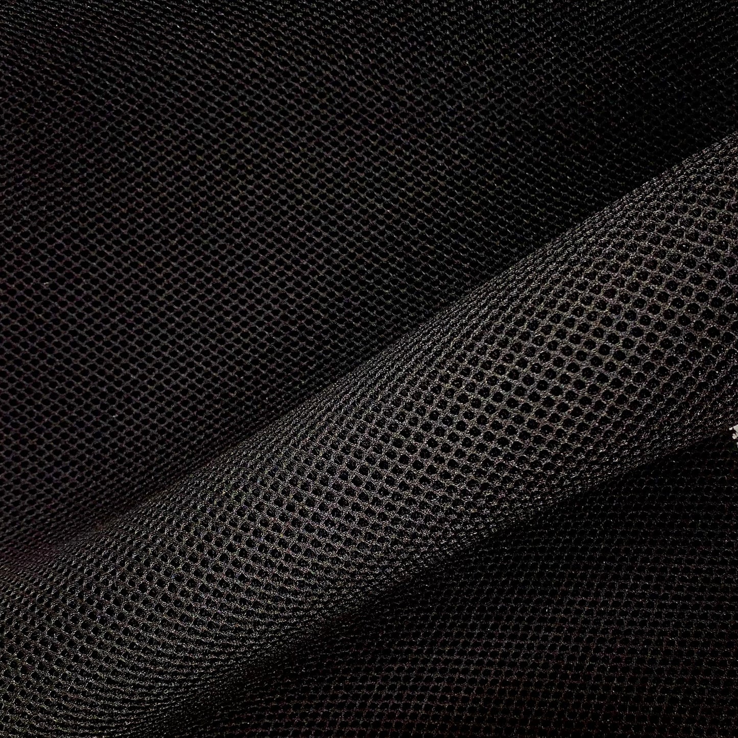 black polyester mesh fabric S/2643