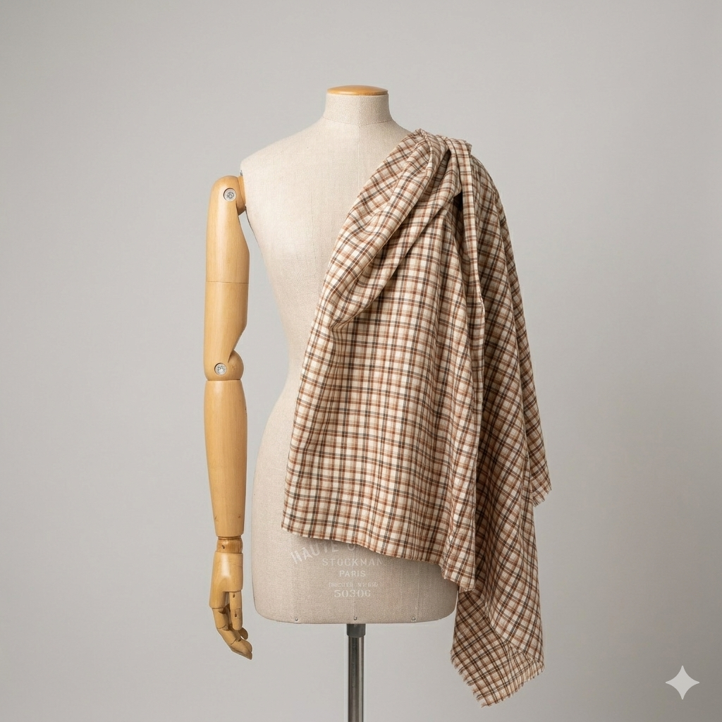 plaid cotton B-0390