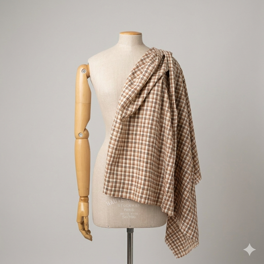 plaid cotton B-0390