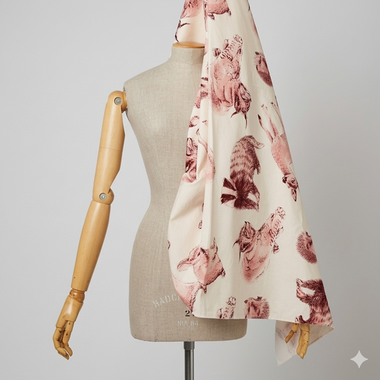 printed cotton B-0382