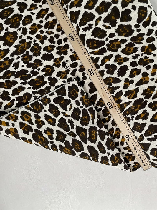 animalier print linen B-0354