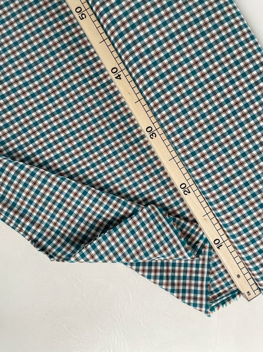 tartan check cotton B-0379