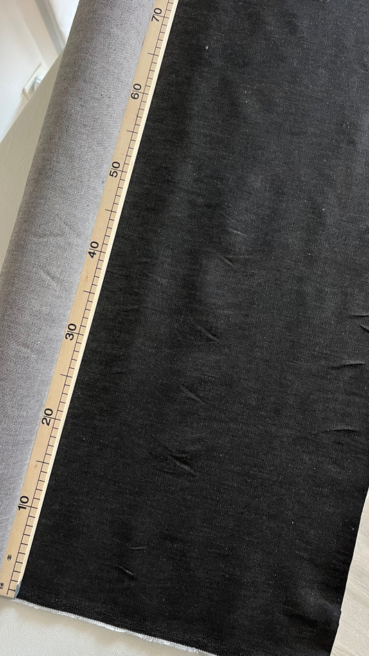 black stretch denim B-0422