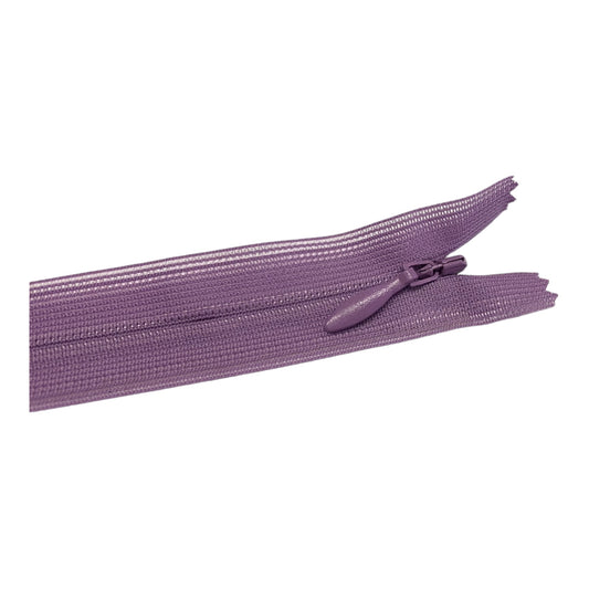 Nylon invisible zipper violet 375