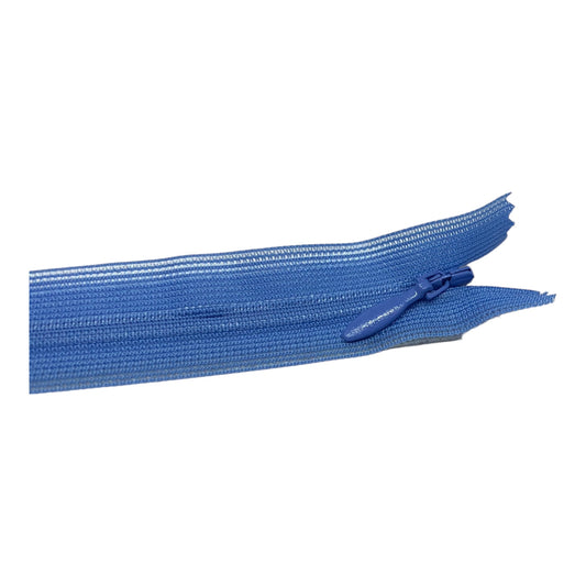 Nylon invisible zipper light blue 144