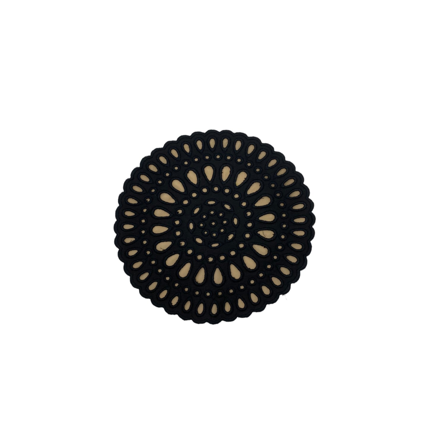 round embroidered patch, diam. 19cm, different colors