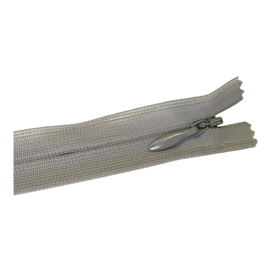 Nylon invisible zipper warm grey 132