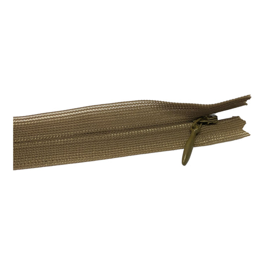 Nylon invisible zipper incense brown 219
