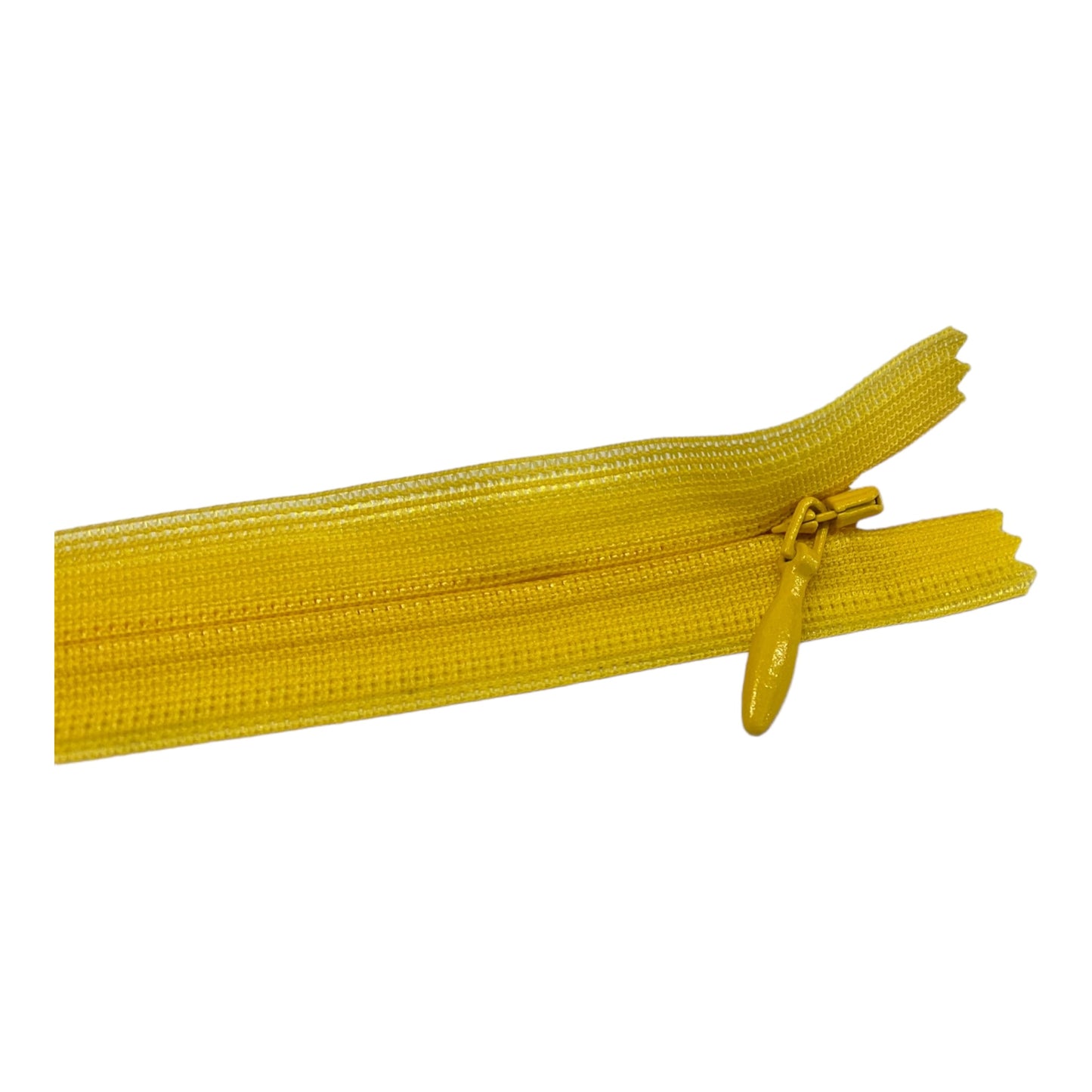 Nylon invisible zipper yellow 001M