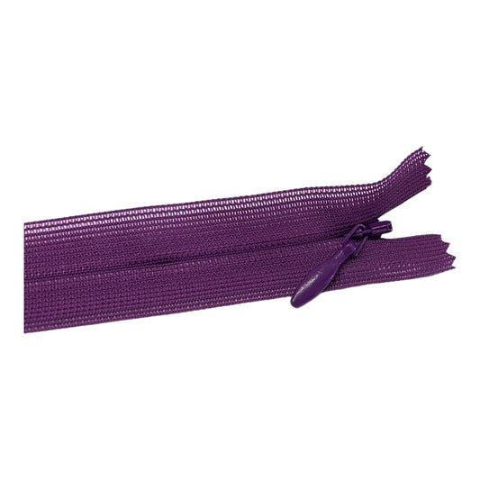 Nylon invisible zipper violet 526