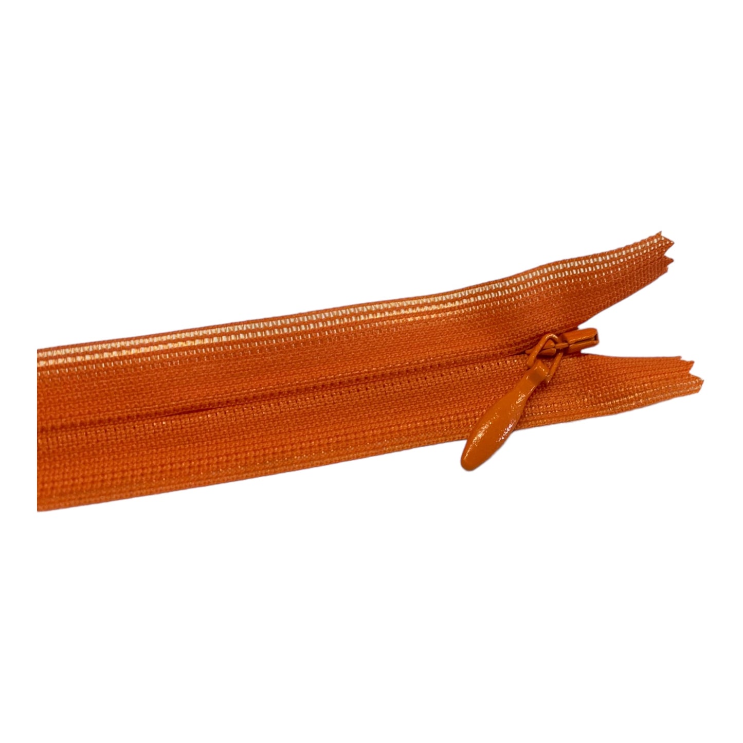 Nylon invisible zipper orange 523