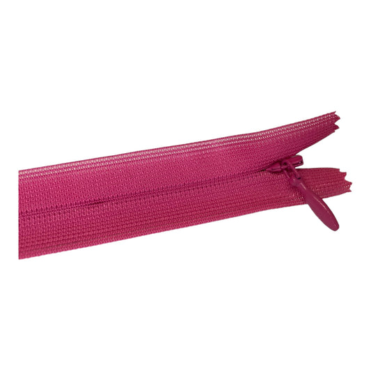 Nylon invisible zipper hot pink 312