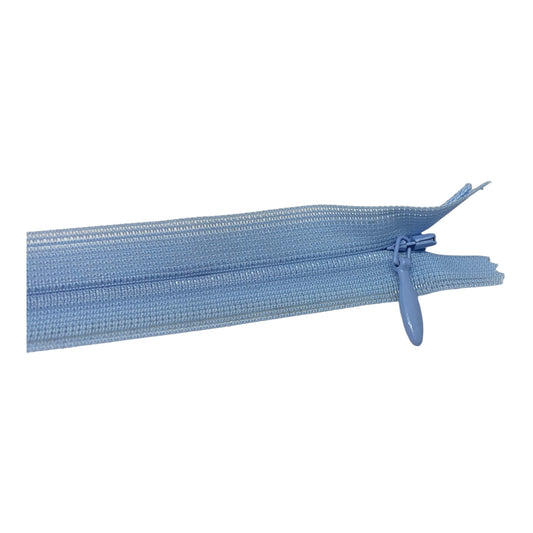Nylon invisible zipper light blue 351