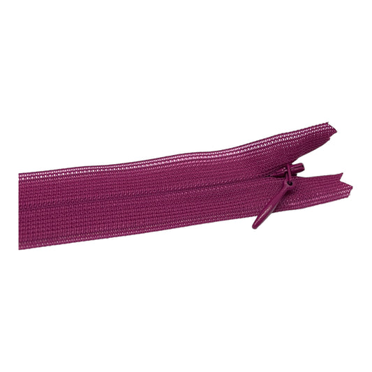 Nylon invisible zipper fuchsia 258