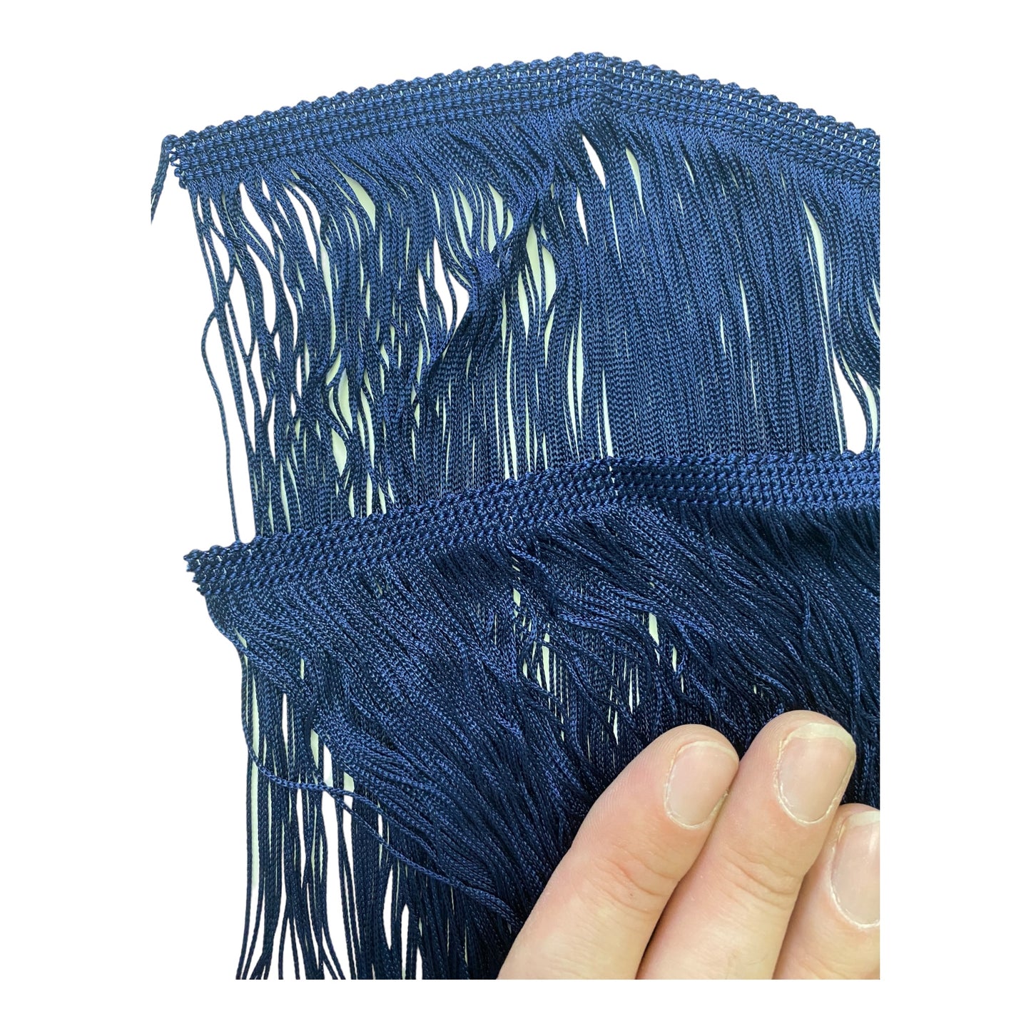 viscose fringes, different sizes and colors