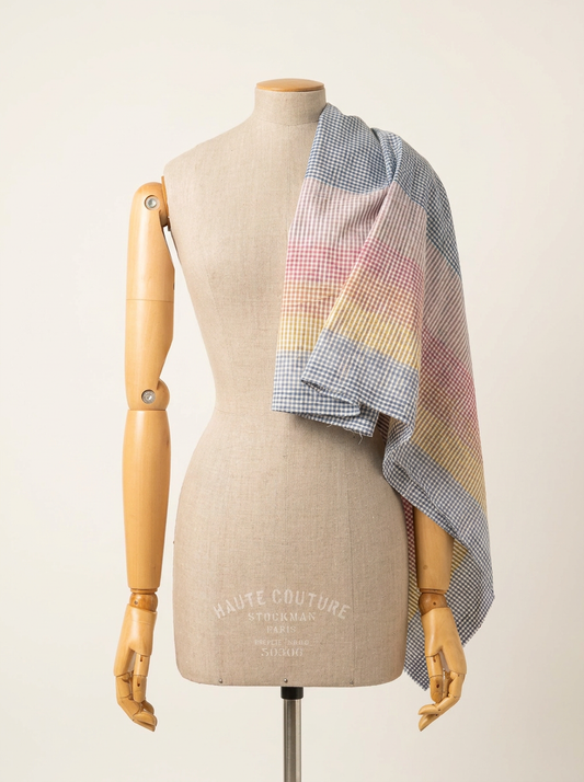 vichy jaquard cotton - B-0345