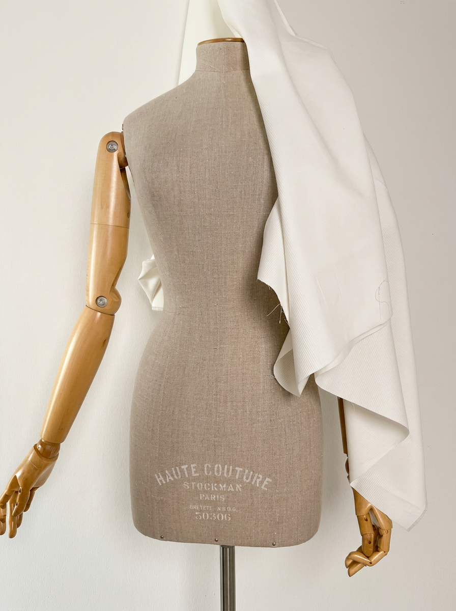 pinstripe cotton/cachemire - B-0357