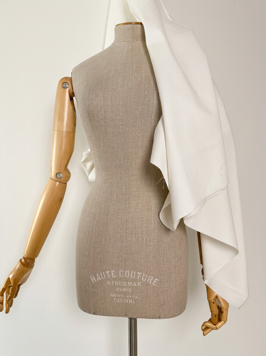 pinstripe cotton/cachemire - B-0357