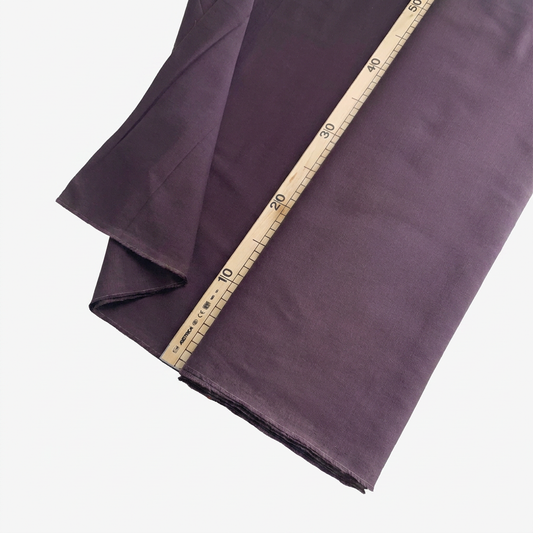 mid weight eggplant cotton B-0385