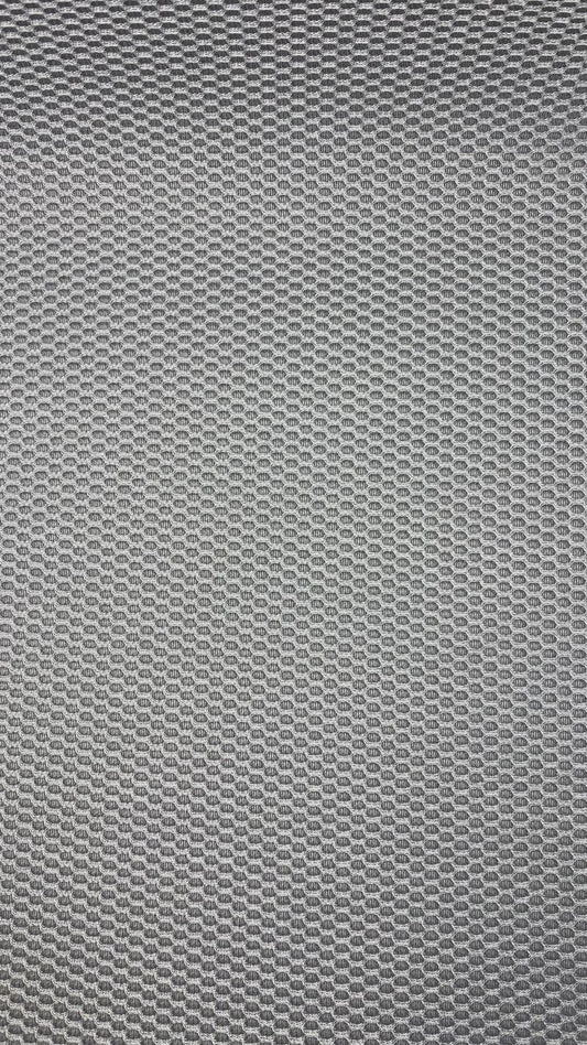 silver polyester mesh fabric S/2643